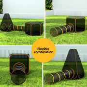 i.Pet Pet Playpen Cat House 6 IN 1 Tent Tunnel Dog Cage Puppy Rabbit Play Portable PET-CATPLAYPEN-6IN1