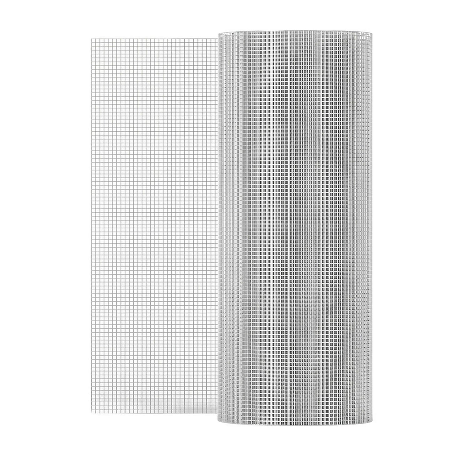 i.Pet Poultry Chicken Fence Pet Netting Wire Mesh Roll Duck Goose Coop 40Mx0.91M PET-CF-40X91-SV