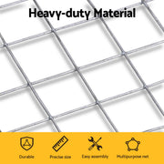 i.Pet Poultry Chicken Fence Pet Netting Wire Mesh Roll Duck Goose Coop 40Mx0.91M