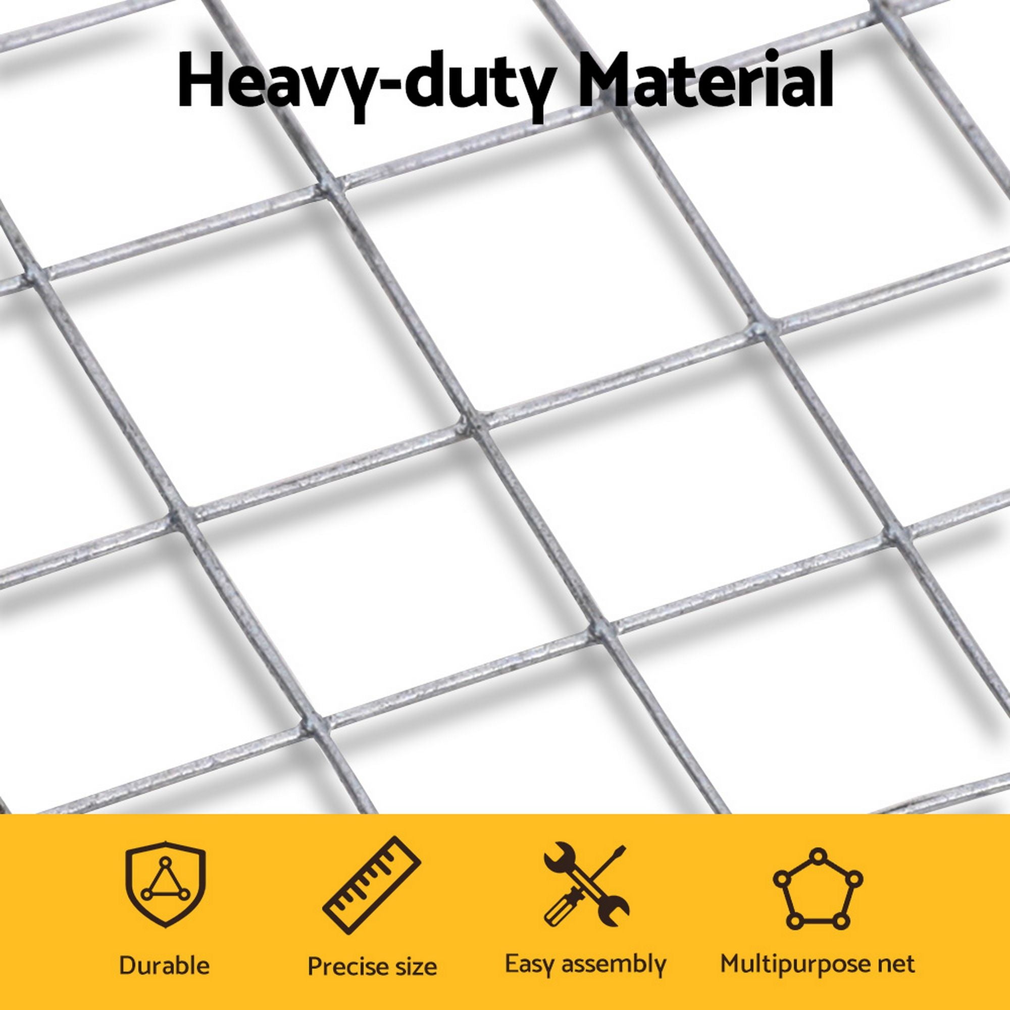 i.Pet Poultry Chicken Fence Pet Netting Wire Mesh Roll Duck Goose Coop 40Mx0.91M