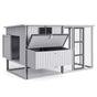i.Pet Chicken Coop 219cm Rabbit Hutch Poultry Cage Outdoor Enclosure Wood PET-CH-219-LTGR-ABC