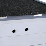 i.Pet Outdoor Cat House Rabbit Hutch Wooden Shelter Condo Small Enclosure Indoor Cat House Outdoor PET-CH-51HIDE-GR