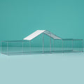 i.Pet Chicken Coop Cage Run Rabbit Hutch Large Walk In Hen House Cover 7mx2mx2m PET-CHICK-CAGE-2X7-AB