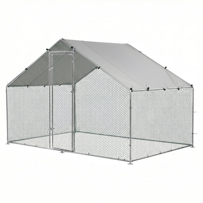 i.Pet Chicken Coop Rabbit Hutch Outdoor Run Walk in Hen Cage Ferret House 3x2x2m PET-CHICK-CAGE-B-2X3