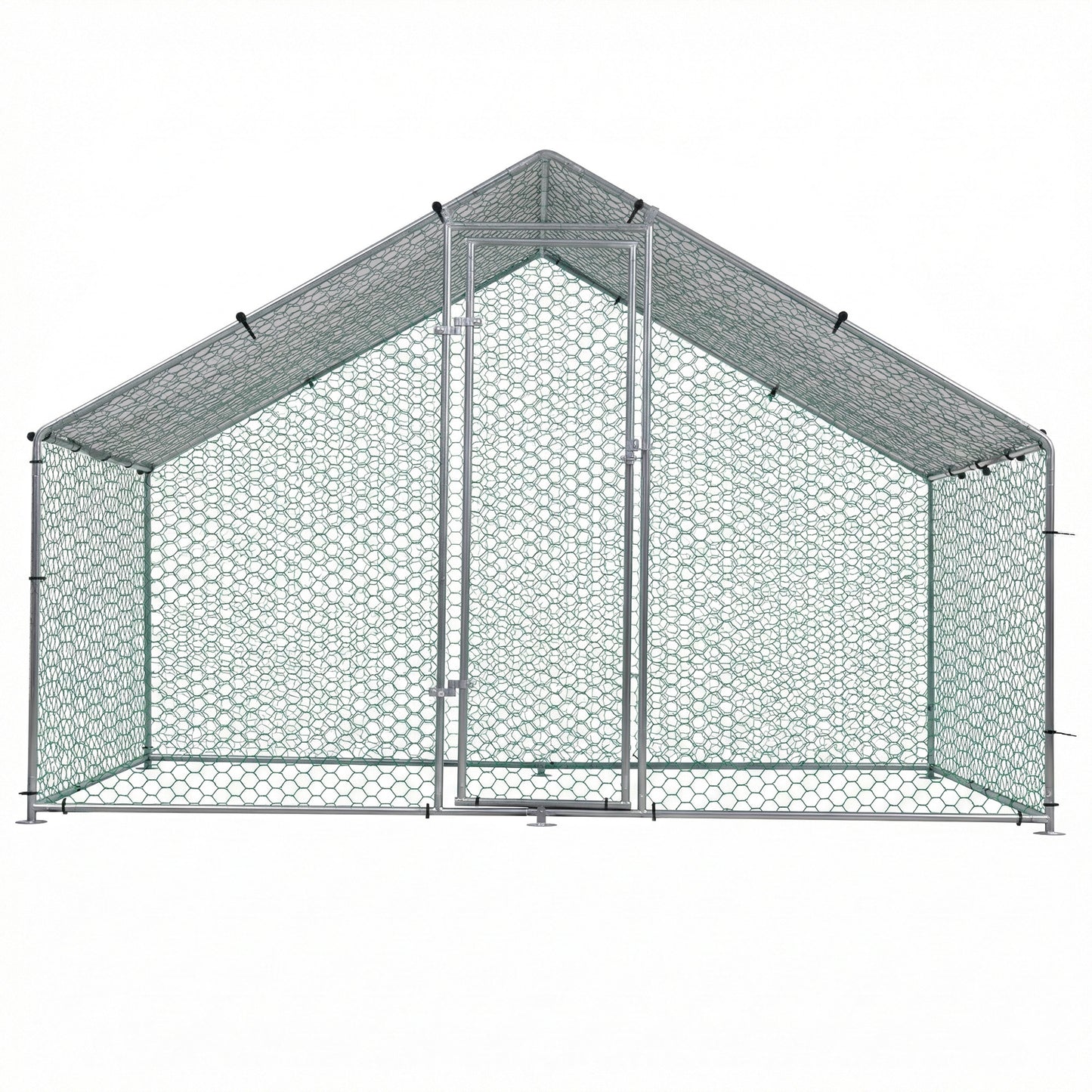 i.Pet Chicken Coop Rabbit Hutch Outdoor Run Walk in Hen Cage Ferret House 3x2x2m PET-CHICK-CAGE-B-2X3