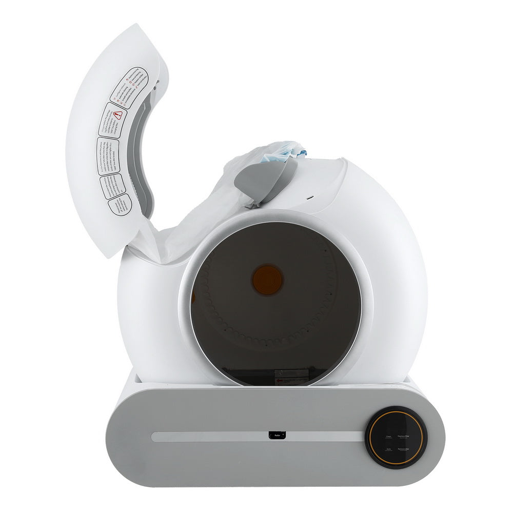 i.Pet Automatic Cat Litter Box Self-Cleaning Large Smart Cat Litter Box Toilet App Control 9L PET-CLB-9L-APP-WH