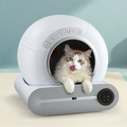 i.Pet Automatic Cat Litter Box Self-Cleaning Large Smart Cat Litter Box Toilet App Control 9L PET-CLB-9L-APP-WH