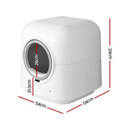 i.Pet Automatic Cat Litter Box Smart Self-Cleaning Large Cat Litter Box Kitty Toilet App Control PET-CLB-APP-WH