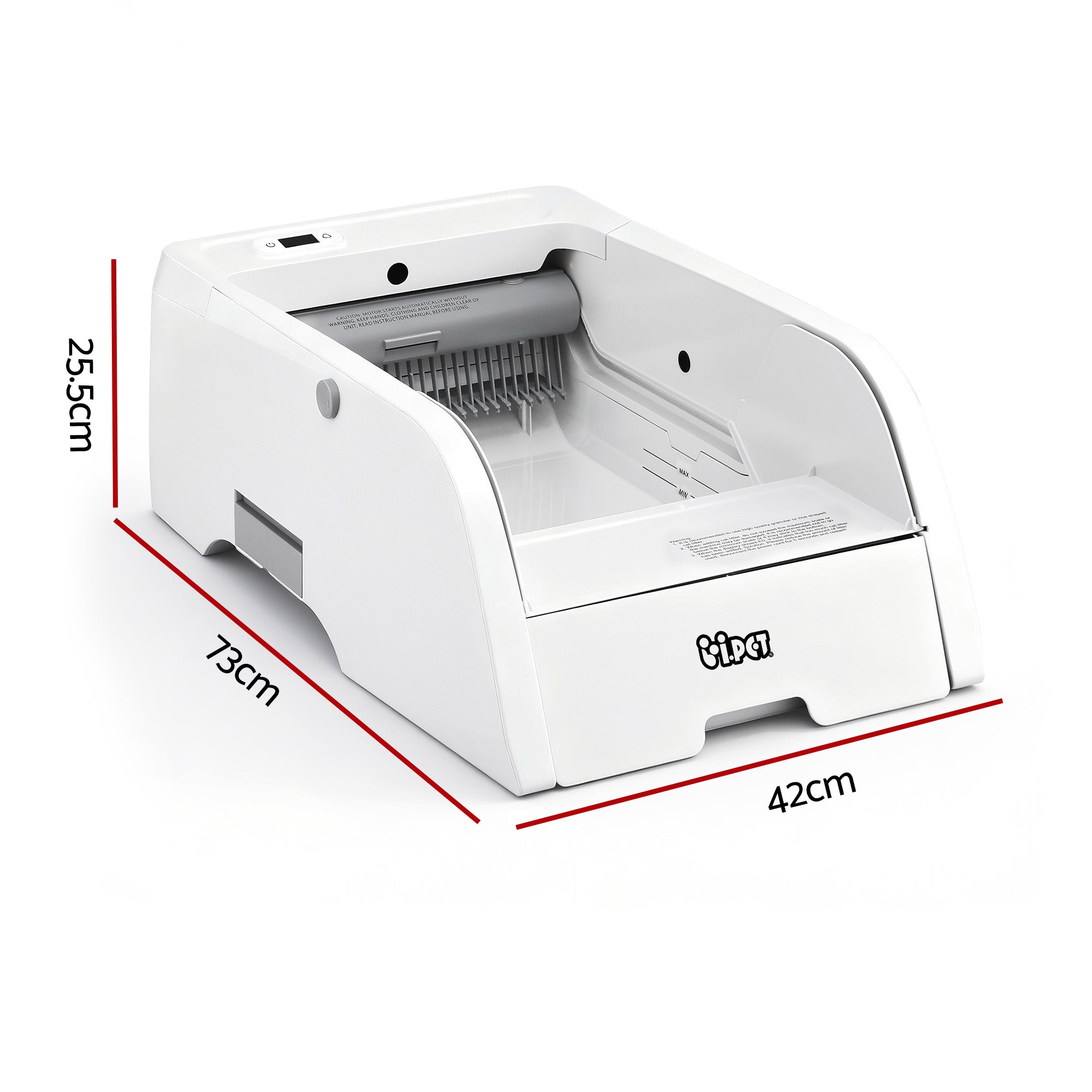 i.pet Automatic Cat Litter Box Self Cleaning Smart Pet Toilet App Control 5L White PET-CLB-NC-APP-WH