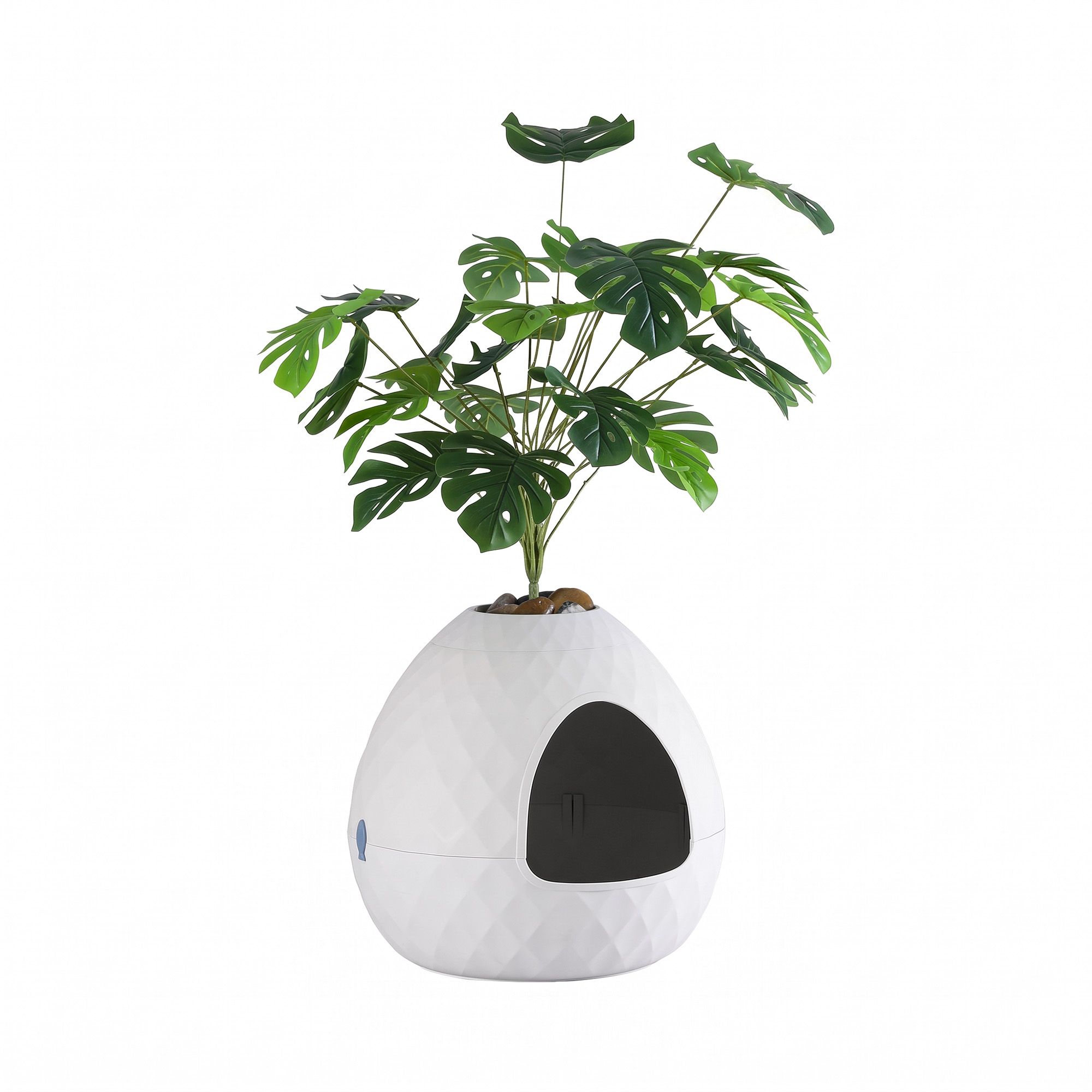 i.Pet Cat Litter Box Hidden Litter Tray Enclosure Planter Furniture House White