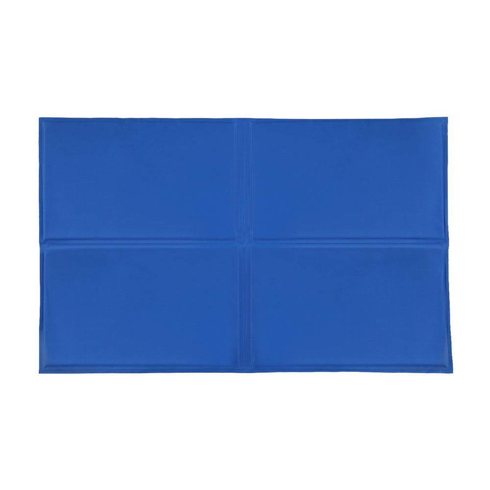 i.Pet Pet Cooling Mat Gel Dog Cat Self-cool Puppy Pad Large Bed Cushion Summer PET-COOL-110-BL