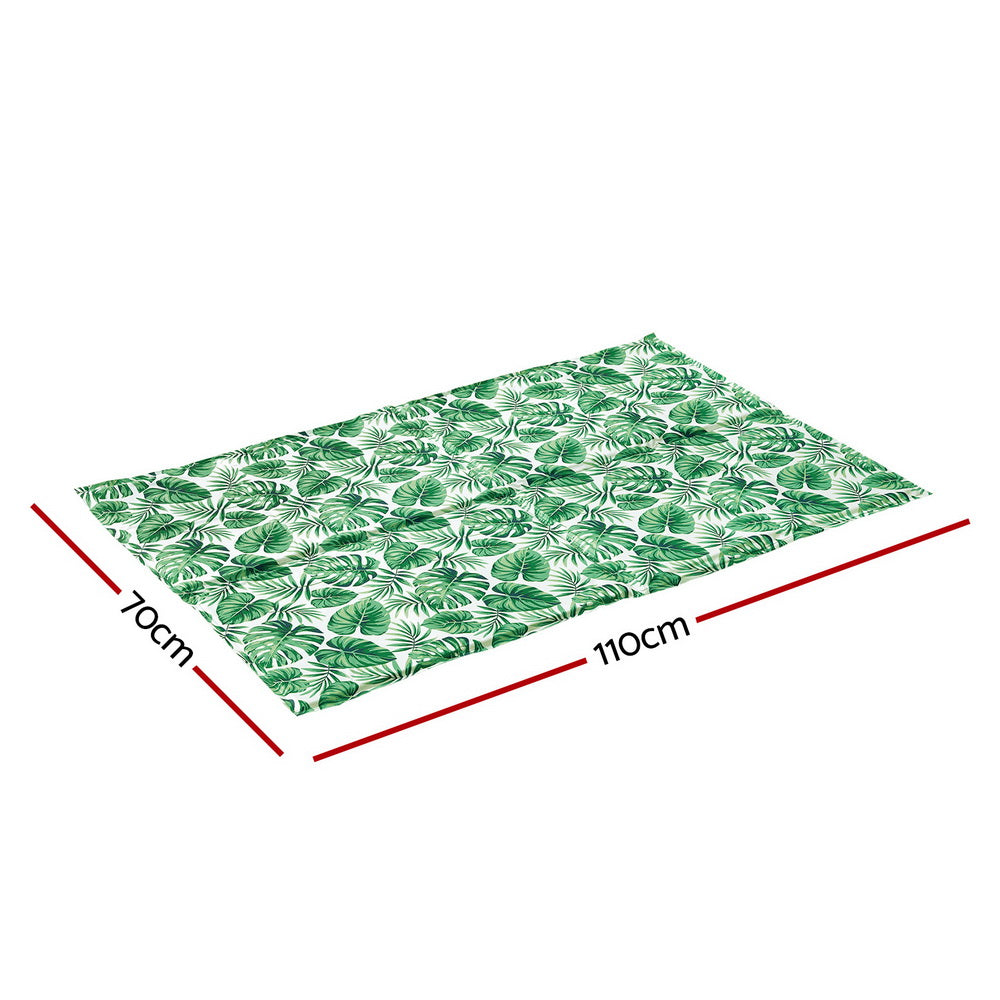i.Pet Pet Cooling Mat Gel Dog Cat Self-cool Puppy Pad Large Bed Summer Cushion PET-COOL-110-GN