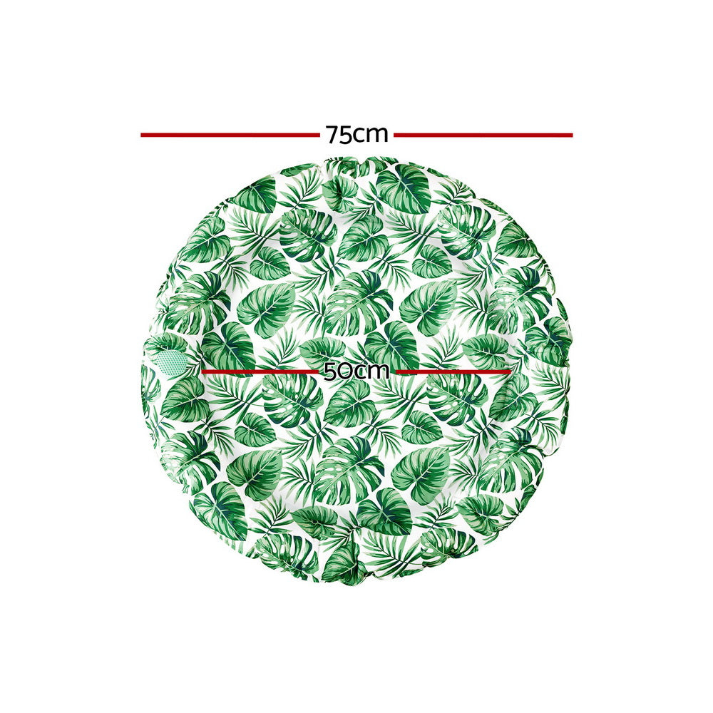 i.Pet Pet Cooling Mat Gel Dog Cat Self-cool Puppy Large Round Bed Summer Cushion PET-COOL-ROUND-75-GN
