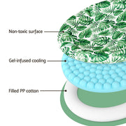 i.Pet Pet Cooling Mat Gel Dog Cat Self-cool Puppy Large Round Bed Summer Cushion PET-COOL-ROUND-75-GN