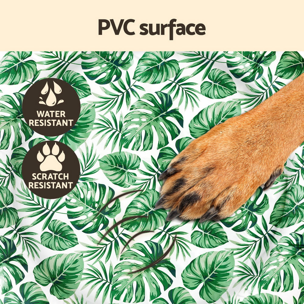 i.Pet Pet Cooling Mat Gel Dog Cat Self-cool Puppy Large Round Bed Summer Cushion PET-COOL-ROUND-75-GN