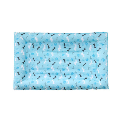 i.Pet Pet Cooling Mat Gel Dog Cat Self-cool Puppy Pad Large Bed Summer Blue PET-COOL-SIDE-100-BL