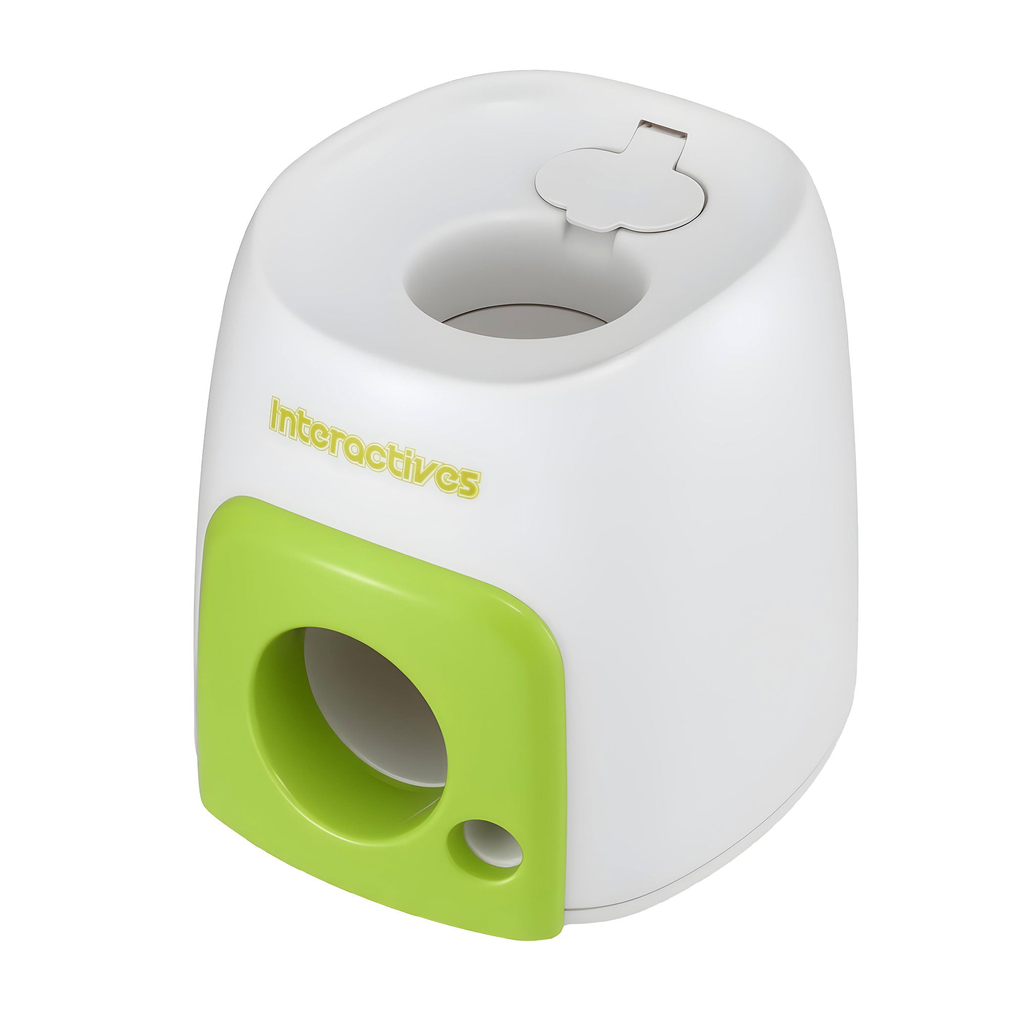i.Pet 2-in-1 Dog Ball Launcher & Treat Dispenser with 2 Balls Green PET-DOG-2BALL-FEED-GN