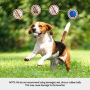 i.Pet Dog Ball Launcher Thrower with 6 ETPU Balls & 14/18/22m Launch Distance Black PET-DOG-6BALL-22M-GR