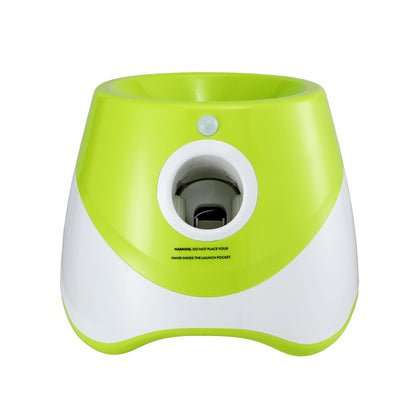i.Pet Dog Ball Launcher Thrower with 6 Balls & 3/6/9m Launch Distances Green PET-DOG-6BALL-9M-GN