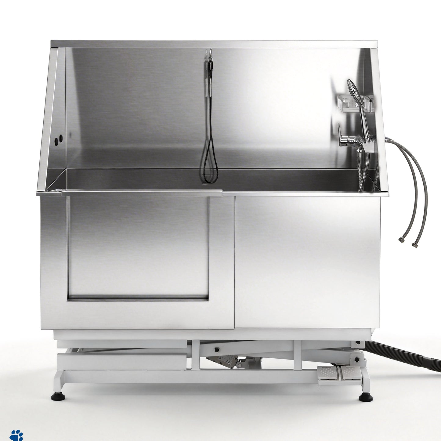 i.Pet Electric Pet Bath Tub Dog Grooming Stainless Steel Wash Station 127cm PET-DOG-BATH127-EL