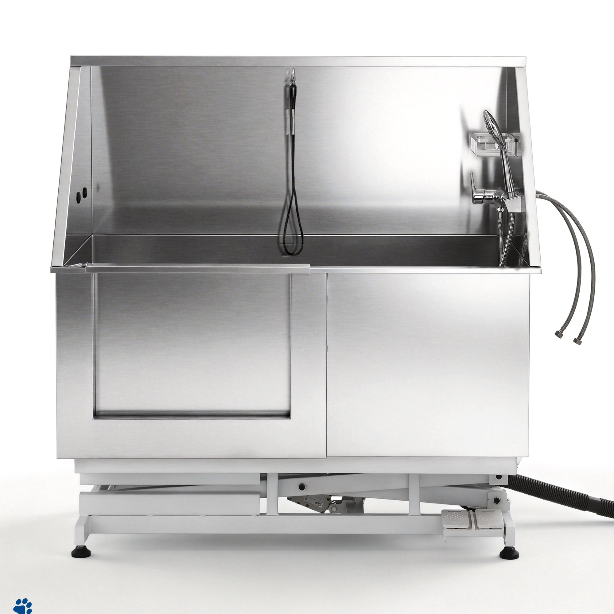 i.Pet Electric Pet Bath Tub Dog Grooming Stainless Steel Wash Station 127cm PET-DOG-BATH127-EL
