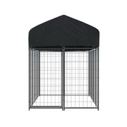 i.Pet Dog Kennel Extra Large House Outdoor Playpen Pet Puppy Metal Backyard PET-DOG-CAGE-250-AB