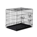 i.Pet 24" Dog Cage Crate Kennel 3 Doors PET-DOGCAGE-24