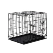 i.Pet 24" Dog Cage Crate Kennel 3 Doors PET-DOGCAGE-24