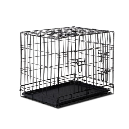 i.Pet 24" Dog Cage Crate Kennel 3 Doors PET-DOGCAGE-24