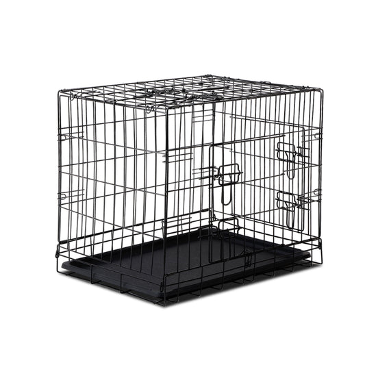 i.Pet 24" Dog Cage Crate Kennel 3 Doors PET-DOGCAGE-24