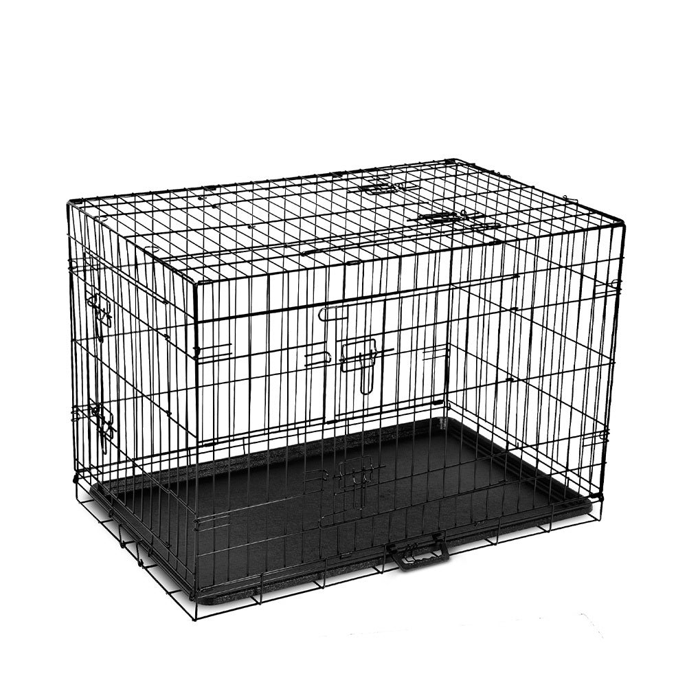 i.Pet 36" Dog Cage Crate Kennel 3 Doors PET-DOGCAGE-36