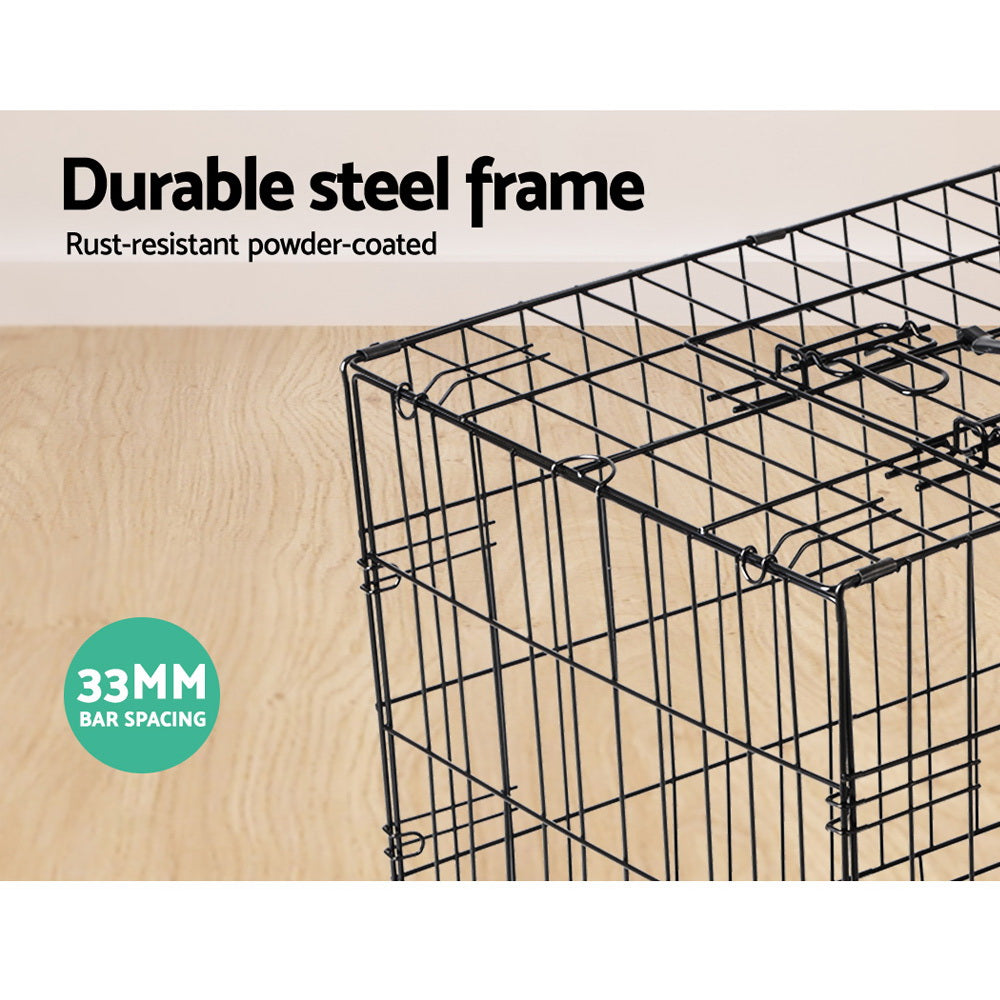 i.Pet 36" Dog Cage Crate Kennel 3 Doors PET-DOGCAGE-36