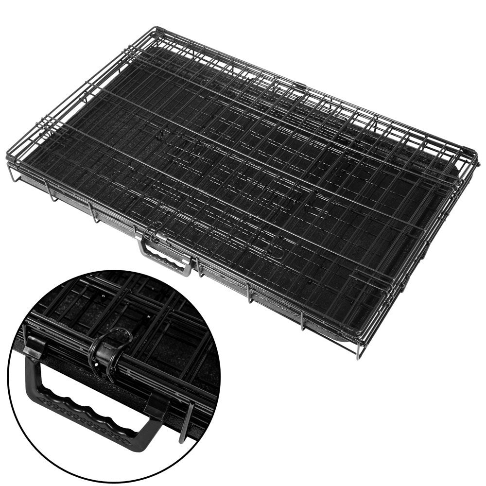 i.Pet 36" Dog Cage Crate Kennel 3 Doors PET-DOGCAGE-36