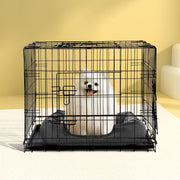 i.Pet 36" Dog Cage Crate Kennel 3 Doors PET-DOGCAGE-36