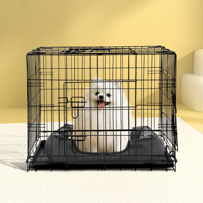 i.Pet 36" Dog Cage Crate Kennel 3 Doors PET-DOGCAGE-36