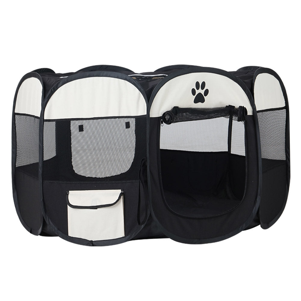 i.Pet Dog Playpen Tent Pet Crate Fence 3XL Enclosure PET-DOGPLAYPEN-CL-3XL-BK