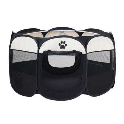 i.Pet Dog Playpen Tent Pet Crate Fence XL Enclosure PET-DOGPLAYPEN-CL-XL-BK