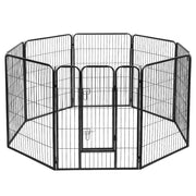 i.Pet 40" 8 Panel Dog Playpen Pet Exercise Cage Enclosure Fence Play Pen PET-DOGPLAYPEN-H100