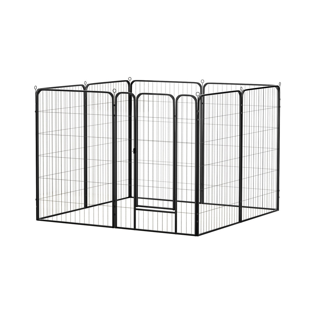 i.Pet Pet Dog Playpen 48" Enclosure 8 Panel Cage Kennel Puppy Fence Play Pen PET-DOGPLAYPEN-H120