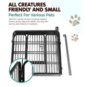 i.Pet 32" 8 Panel Dog Playpen Pet Exercise Cage Enclosure Fence Play Pen PET-DOGPLAYPEN-H80