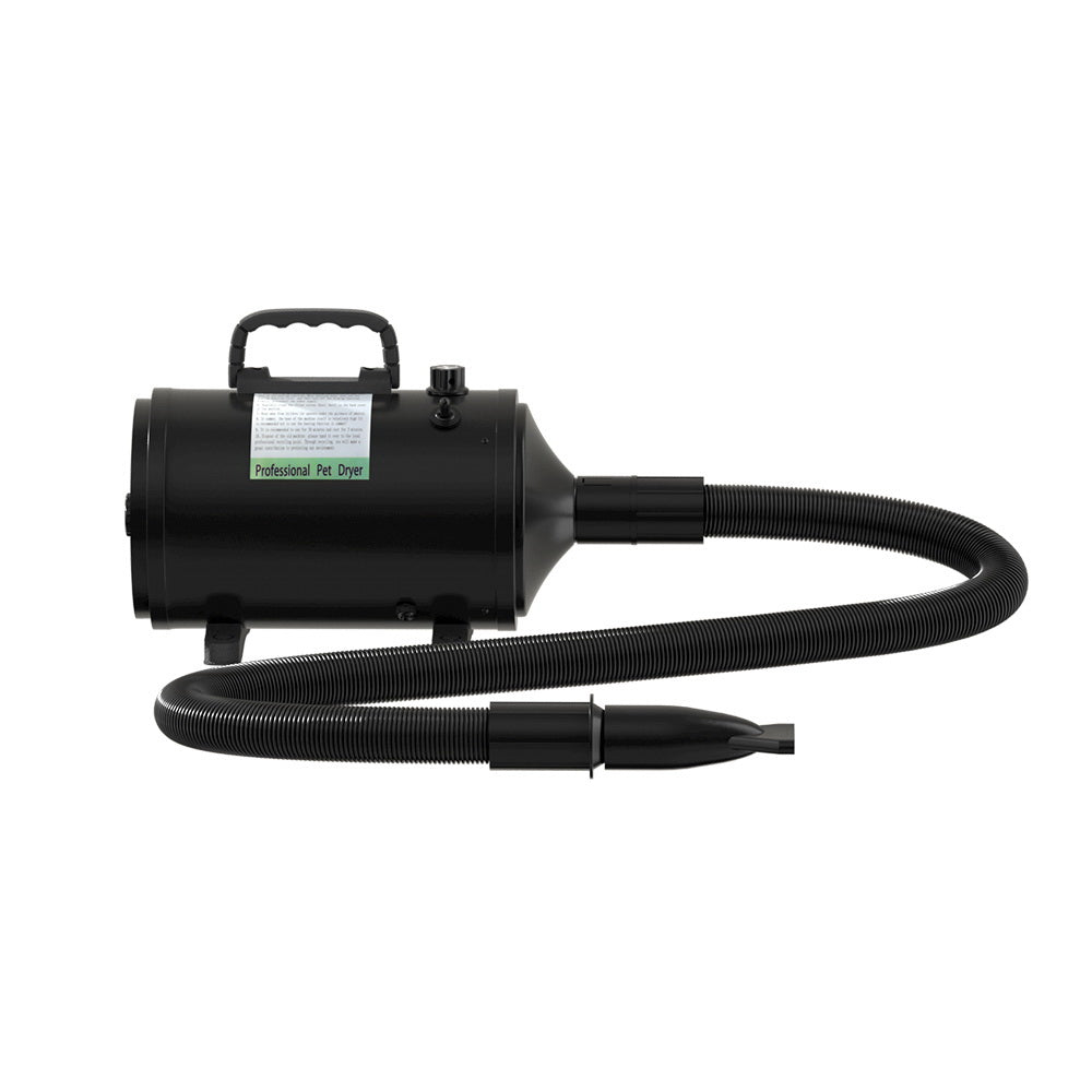 i.Pet Pet Hair Dryer Dog Cat Grooming Speed Blower Hairdryer Heater Low Noise PET-DRYER-3200-BK