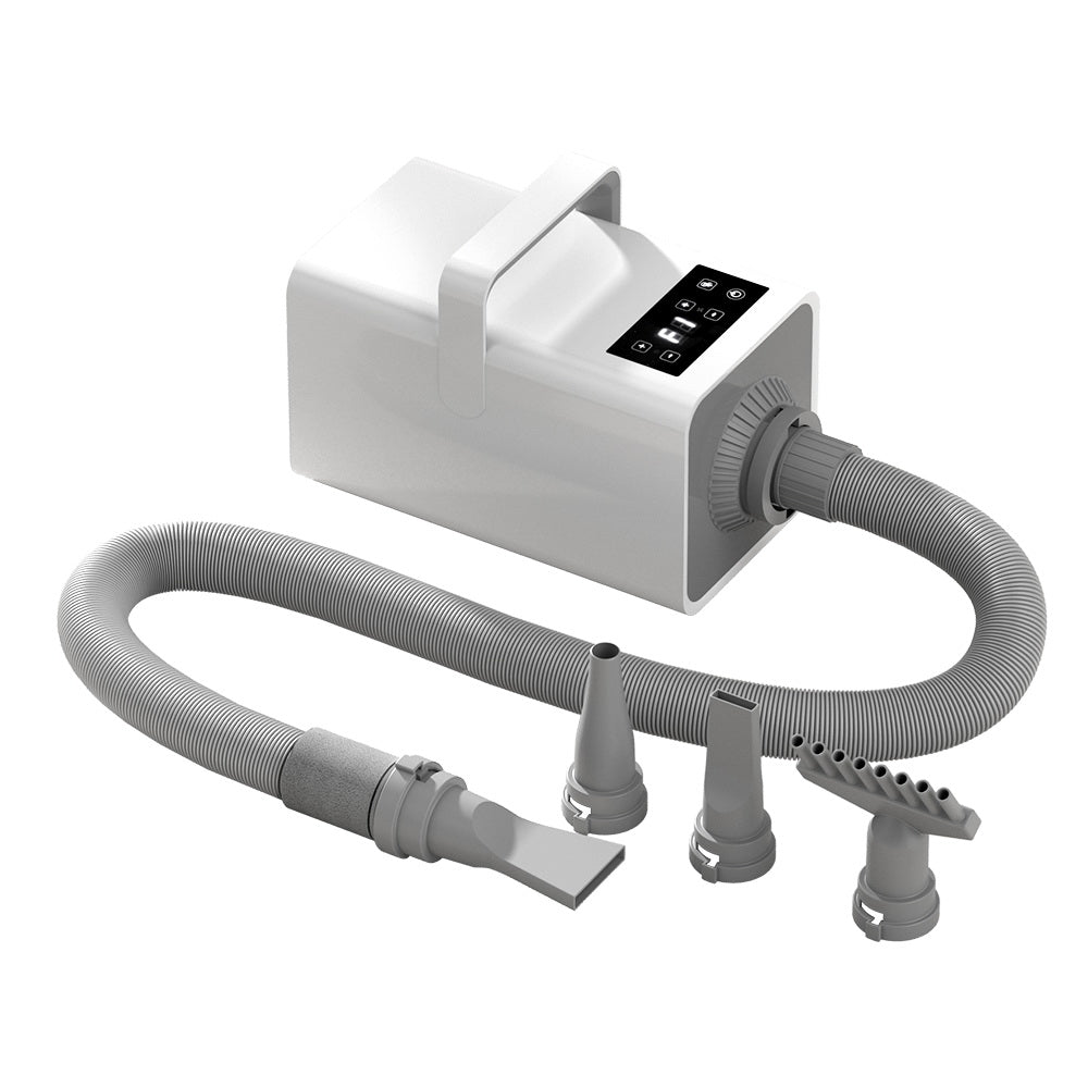 i.Pet Pet Hair Dryer Dog Cat Grooming Speed Heater Blower Hairdryer Low Noise PET-DRYER-3200-WH