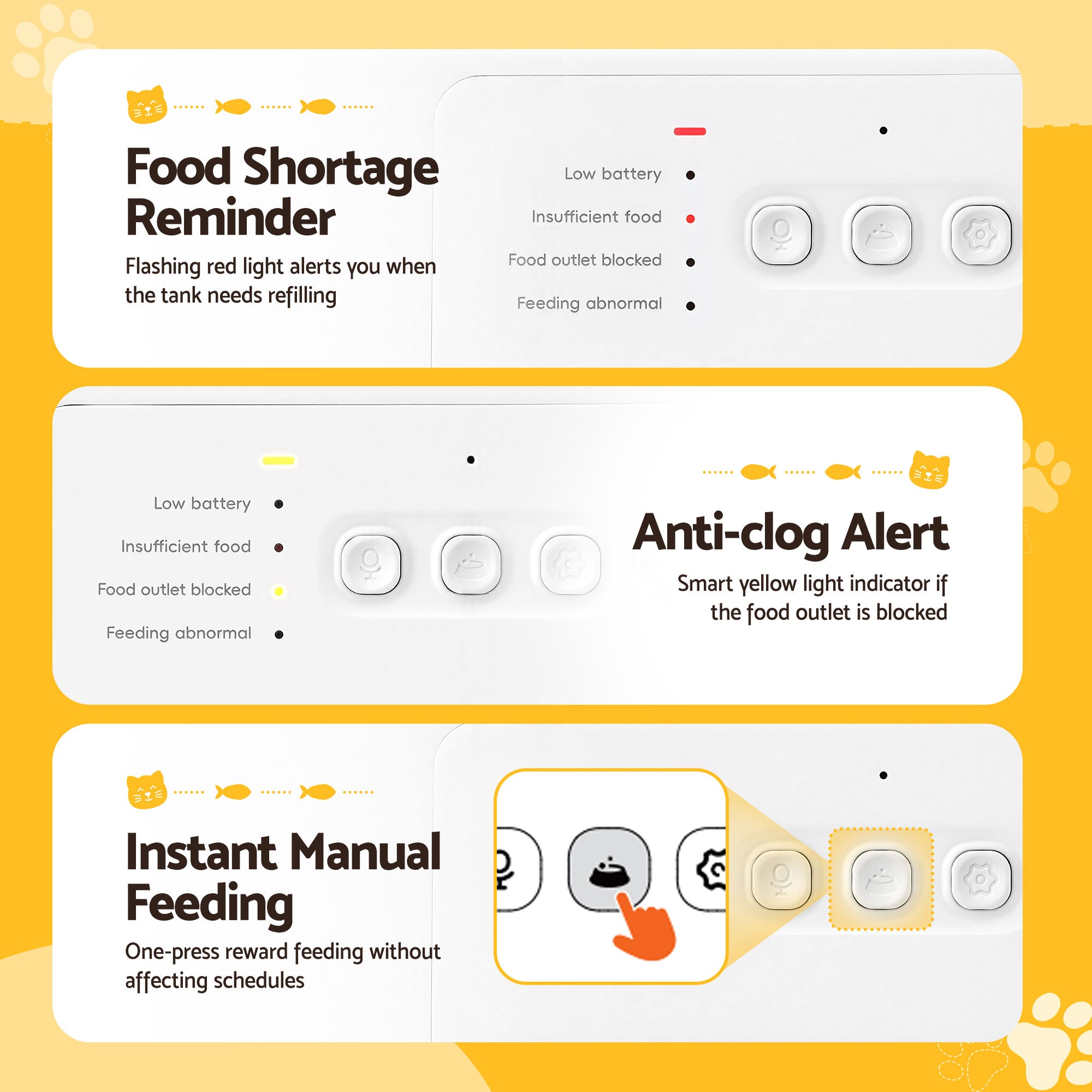 i.Pet Automatic Pet Feeder Water Dispenser 2-in-1 Smart WiFi Dog Cat Food 4L PET-FEEDER-2IN1-WIFI
