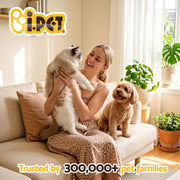 i.Pet 5L Automatic Pet Feeder Dual Bowl Smart Dispenser APP Control Cats Dogs PET-FEEDER-5DL-WIFI-BK