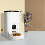 i.Pet Automatic Pet Feeder 6L Wifi Auto Dog Cat Smart Food Dispenser Timer PET-FEEDER-6L-WIFI-WH