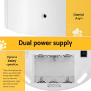i.Pet Automatic Pet Feeder Dog Cat Wifi 7L Auto Smart Food Dispenser Timer Feed PET-FEEDER-7L-WIFI-WH
