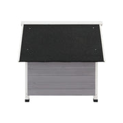 i.Pet Dog Kennel Wooden Large House Outdoor Indoor Puppy Pet Cabin Weatherproof XL PET-GT-DH3L-GW