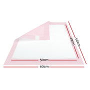i.Pet Pet Training Pads 200pcs 60x60cm Puppy Dog Toilet Pee Indoor Super Absorbent Pink