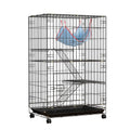 i.Pet Rabbit Cage 100cm Hutch 3 Level Indoor Guinea Pig Ferret PET-RAB-CAGE-GV1907