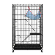 i.Pet Rabbit Cage 100cm Hutch 3 Level Indoor Guinea Pig Ferret PET-RAB-CAGE-GV1907